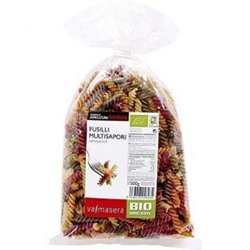 VALMASERA pasta fusilli multisapori bio paquete 500 gr