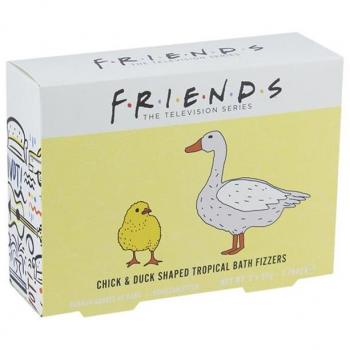 Paladone Fizzers de baño de pollo y pato, mediano, multicolor