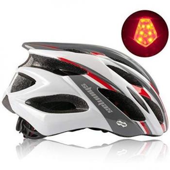 Shinmax Casco Bicicleta Adulto,Casco Bicicleta con Visera Casco Bicicleta Hombre Mujere Certificado CE,Casco Bicicleta Adulto Montaña para Ciclismo Skateboarding Snowboarding Ligera Ajustable 57-62CM