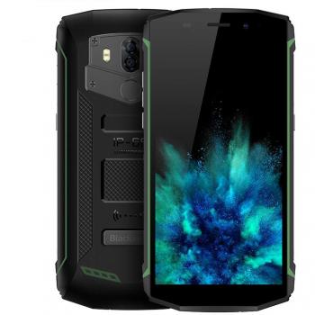 Blackview BV5800 (2018) IP68,Dual 4G Smartphone, Batería 5580 mAh 5A/2A Carga rápida, Android 8.1 Moviles, 13MP Dual Cámara NFC Touch Smartphone(Verde)