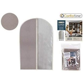 CONFORTIME Funda Traje TNT, 60 x 100 cm, Textil, Multicolor, Talla Unica