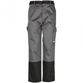 Pantalón de soldadura Weld Shield talla 48 gris/negro 84% algodón / 15% PES / 1% fibra de carbono PLANAM