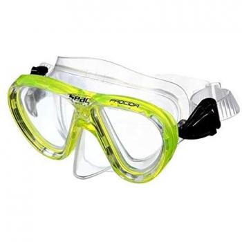 Seac mascara de buceo procida silter clearzjuniorninoszamarillo