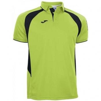 Joma - Polo champion iii verde-negro m/c para hombre