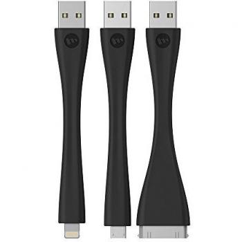 Mophie - Kit de viaje para carga, color negro