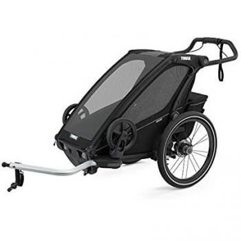 Thule Chariot Sport 1 Single Bicycle Trailer - Midnight Black
