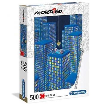 Clementoni- Puzzle 500 Piezas Mordillo : The Dinner