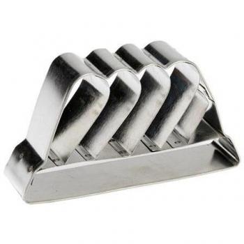 patisse 2047984 empañado Cookies Pieza Inoxidable Kougelhopf 9 cm