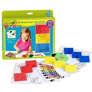 Set de Plantillas de Rompecabezas Mini Crayola