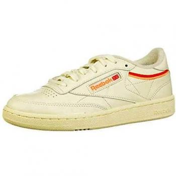 Reebok EF3489, Sneaker Mujer, Chalk/Sunbaked Orange/Radiant Red, 36.5 EU