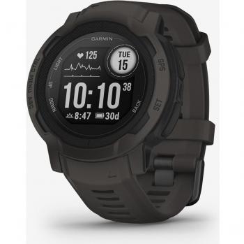 Garmin Instinct 2 GPS Smartwatch, Multi-Sport, Graphite, One Size, Unisex, Rugged Design, Built-in Sports Apps and Health Monitoring