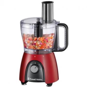 Procesador de Alimentos Russell Hobbs Desire 27110-56, 600 W, 2.3 Litros, Color Rojo