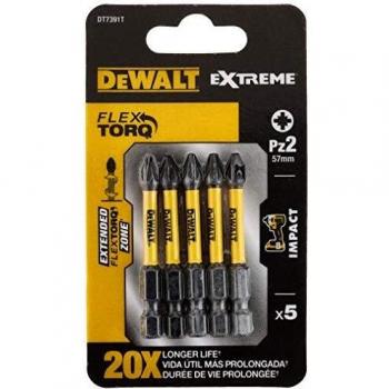 Dewalt DT7391T-QZ Puntas Pz2 x 5 50 mm, Multicolor