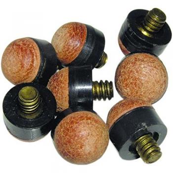 Billar - Puntera de taco de billar de 13mm - Rosca de metal 1 unidad