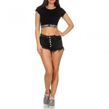 Diesel - Pantalón corto - para mujer Grau - De-ginger W28