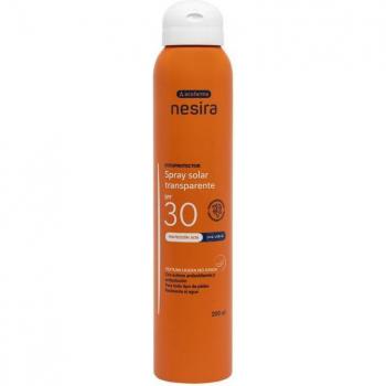 ACOFARMA NESIRA Spray Corporal Protector Solar Transparente SPF 30, 200 ml