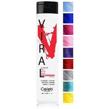 Celeb Luxury Viral Extreme Red Colorwash Shampoo 244ml