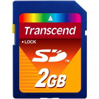 Transcend Secure Digital 2GB Memory Card