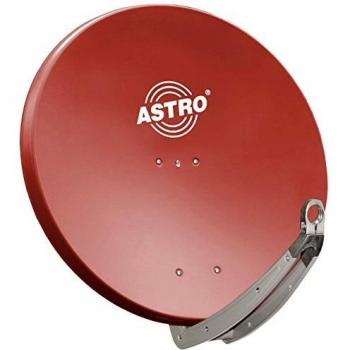 Antena Parabólica Astro ASP 78 R - 38.5 dBi, 10.95-12.75 GHz, Aluminio, Color Rojo