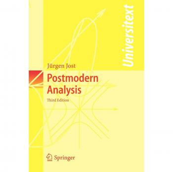 Postmodern Analysis by Jürgen Jost - Springer Edition