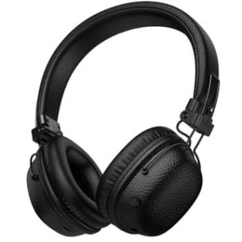 Auriculares Inalámbricos HOCO W64 Bluetooth 5.4 con Bajas Profundas, 32h de Autonomía, Diseño Sobre la Oreja, Color Negro
