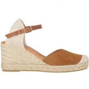 Chika10 Leather CIBELES 09 Alpargatas de Cuña Cuero/Tan