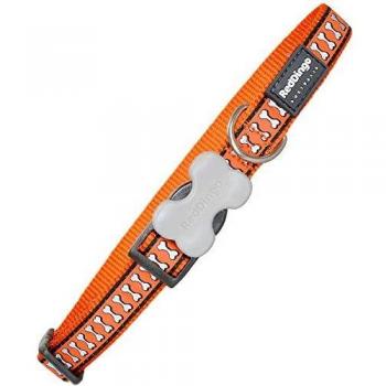 Red Dingo GmbH 9330725052802 Collar Perro, M, Naranja