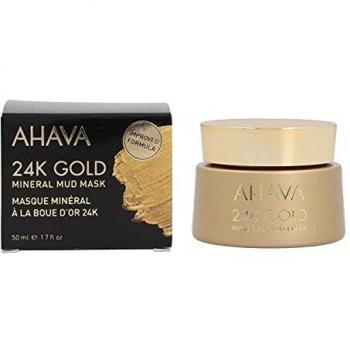 Ahava 24K Gold Mineral Mud Mask - Illuminating Facial Treatment 50ml