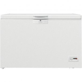 Beko HSM40031 Congelador Arcón Independiente 360L Clase F Blanco Cíclico con Cerradura 128.5x86x72 cm