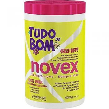 Novex Tudo de Bom, Best friend forever Mascarilla capilar 400gr Mask - Hidratación, brillo y suavidad
