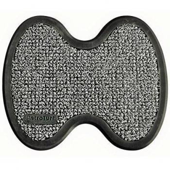 AstroTurf Utopia Twin - Alfombra de entrada exterior, 45 x 55 cm, color gris claro