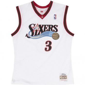 Camiseta de tirantes PHILA76ERS ALLEN IVERSON - Blanco/Blanco