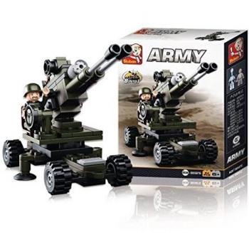 Sluban Bloques de Construccion Army Artillery