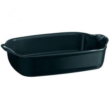 Emile Henry Belle Ile Ultimate Rectangular Baking Dish, Dark Blue, 30 x 19 cm