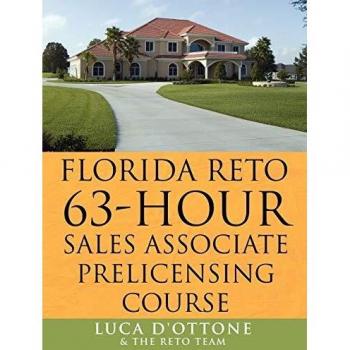 Curso de Pre-licencia para Asociados de Ventas en Florida - 63 Horas, por Luca D'Ottone (Edición en Papel)