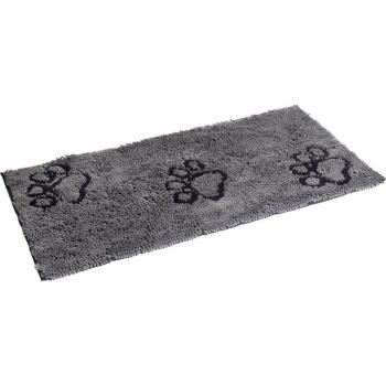 Alfombra Frinchillo antisuciedad gris para mascotas - 120 x 60 cm