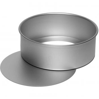 Molde hondo redondo/Tin - base extraíble 22,86 cm