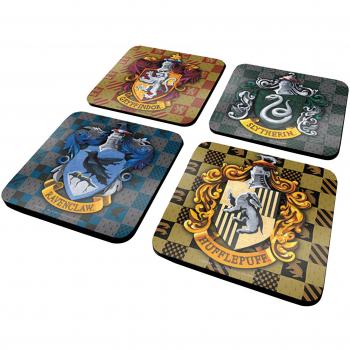 HARRY POTTER Juego de Pinceles de Fibra Protector Impermeable Posavasos para Mantener los Huevos