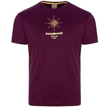 Trangoworld Arga Camiseta, Hombre, Morado Oscuro, L