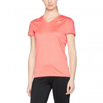 adidas RS SS Tee W - Camiseta de manga corta para mujer, color naranja, talla S