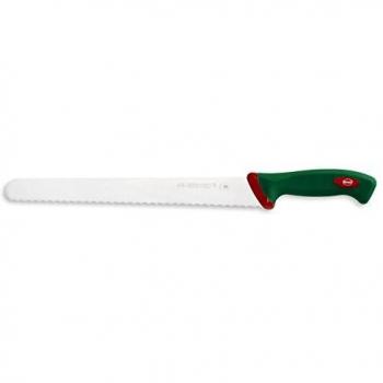 Cuchillo de Pan Profesional 32 cm Sanelli Premana con Mango Antideslizante Verde