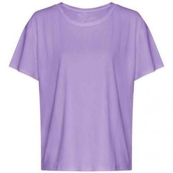 Camiseta AWDis Cool para Dama con Espalda Abierta Talla S Blanca