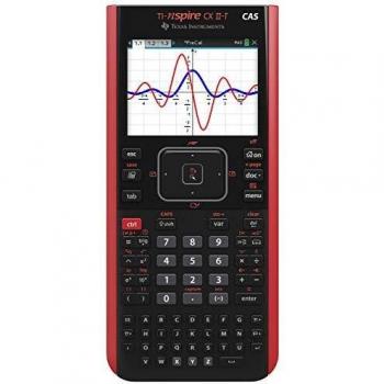 ACCO TI NSPIRE CX II CAS - Texas Instruments Calculadora Gráfica y Programable, negro