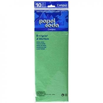 Makro Paper CT10-LGR - Papel de seda, bolsa de 10 hojas, color verde claro