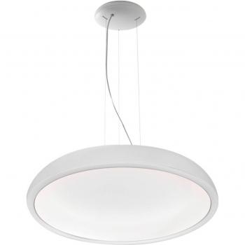 Lámpara colgante LED Reflexio de Stilnovo, Ø65cm, blanca