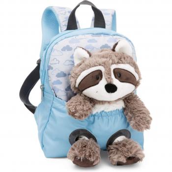 Mochila con Peluche NICI Mapache Travel Friends