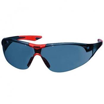 Einhell 49379810 Gafas de Seguridad Opaca, Negro, Rojo