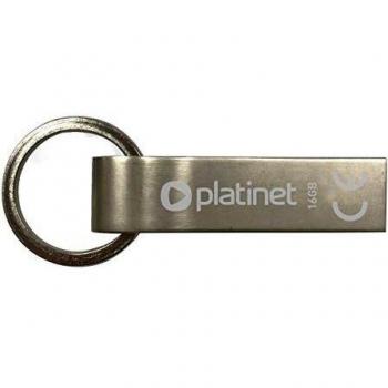 Platinet PMFMK16 - Pendrive 16GB USB 2.0 de Metal Duro