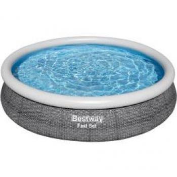 Bestway Juego de piscina redondo 366x76 cm