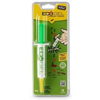 NOVAR 14041415 Ecogel Hormigas Jeringa Gramos Blister, Verde Y Amarillo, 10 g